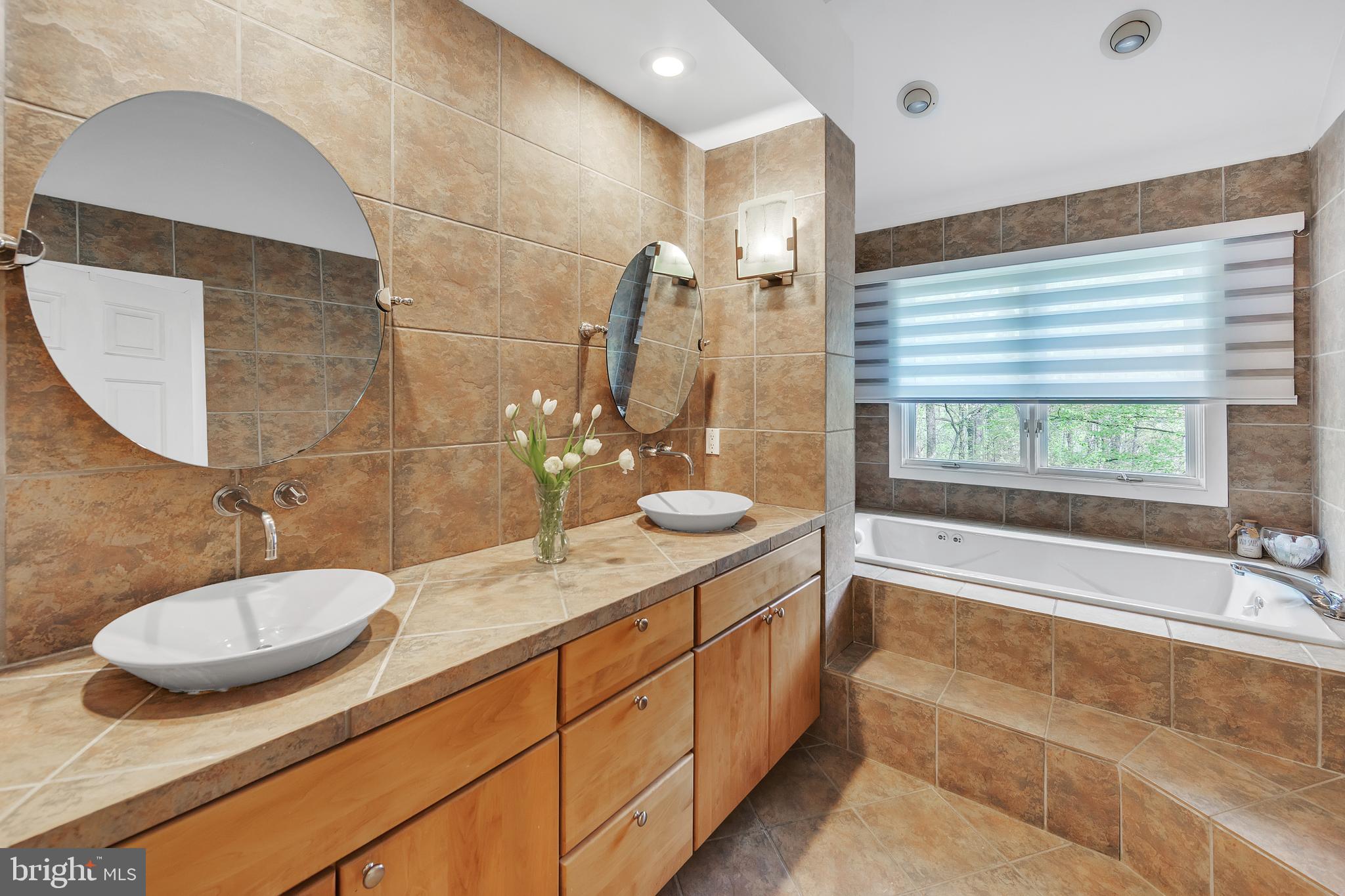 2010 Welsh Valley Road Malvern, PA 19355 - Photo 24 of 46 Primary Bathroom: dual vessel sinks and jetted tub