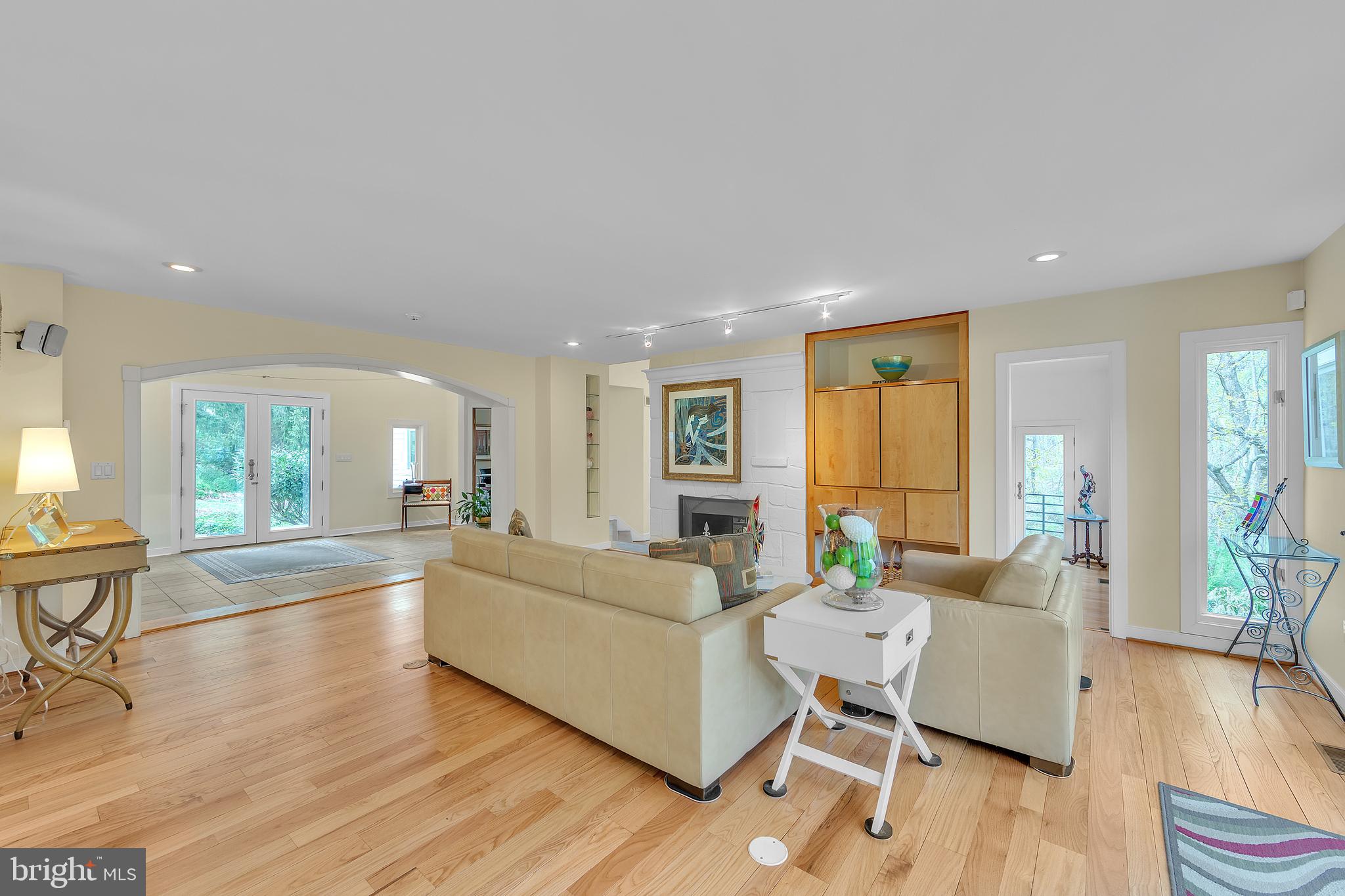 2010 Welsh Valley Road Malvern, PA 19355 - Photo 7 of 46 Living Room with Dual sided fireplace