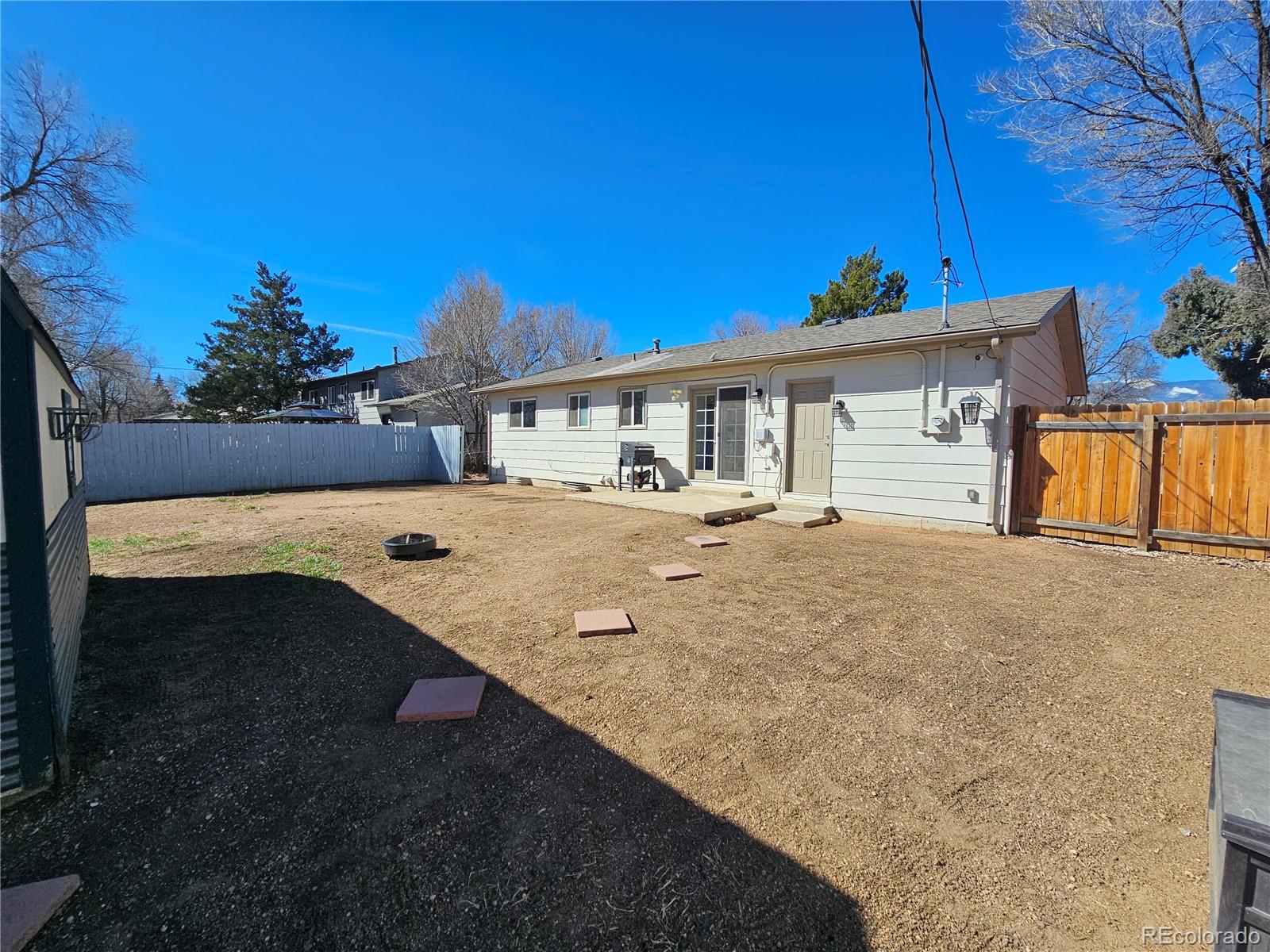 1723 Ascot Road Colorado Springs, CO 80906 - Photo 27 of 29 a view of a house with backyard and sitting area