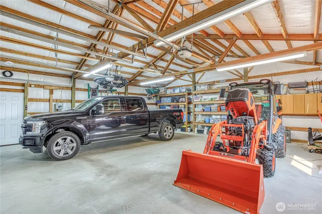 a view of car garage