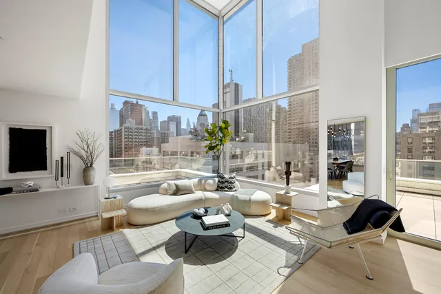 $4,700,000 | 611 West 56th Street, Unit 9A | Hell's Kitchen