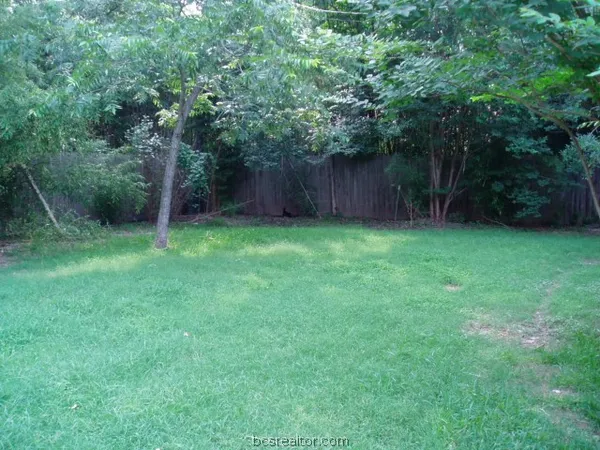 a view of a back yard