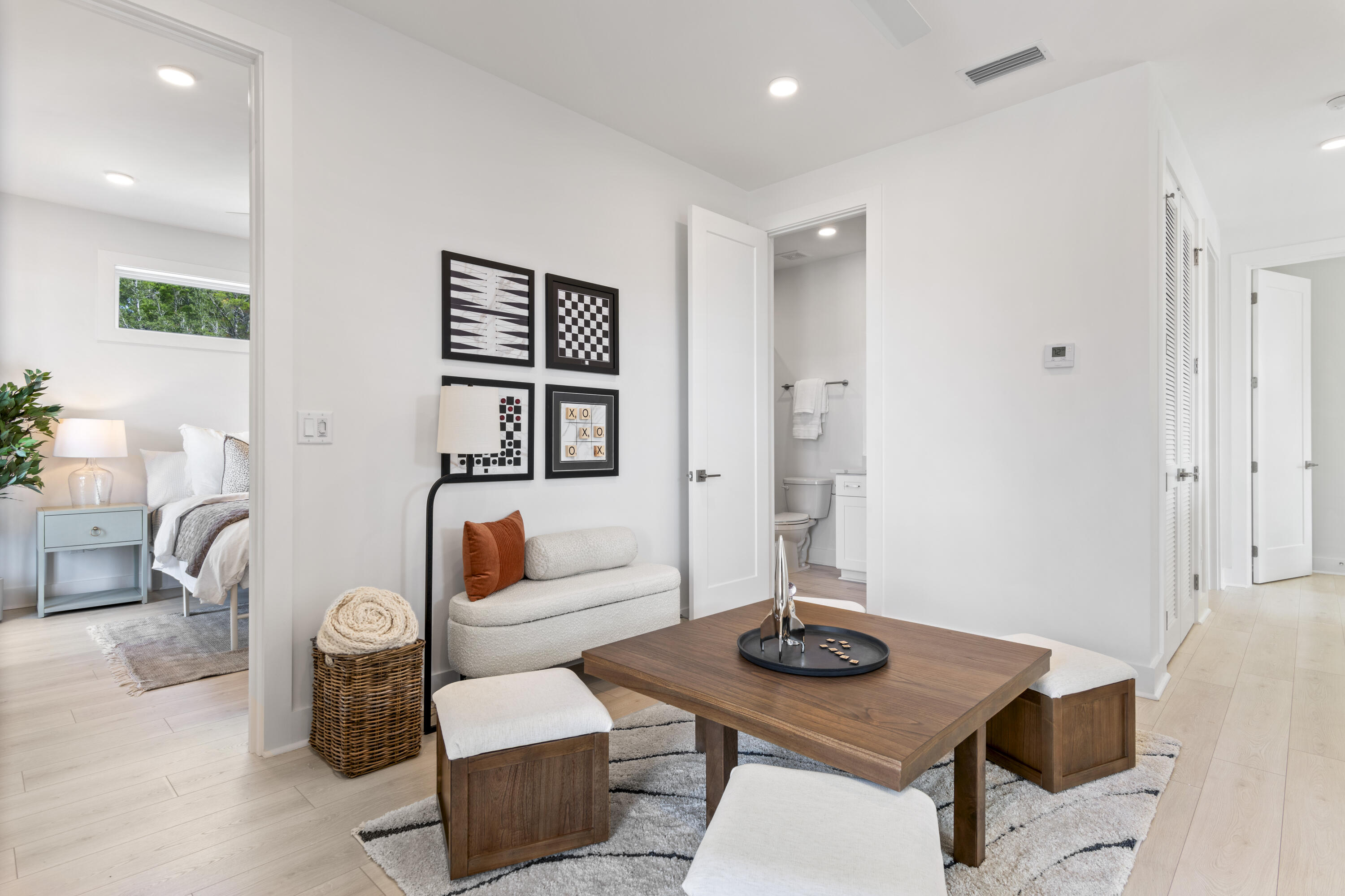 58 Sarah St Inlet Beach, Unit LOT 25 Inlet Beach, FL 32461 - Photo 11 of 31 a living room with furniture and wooden floor