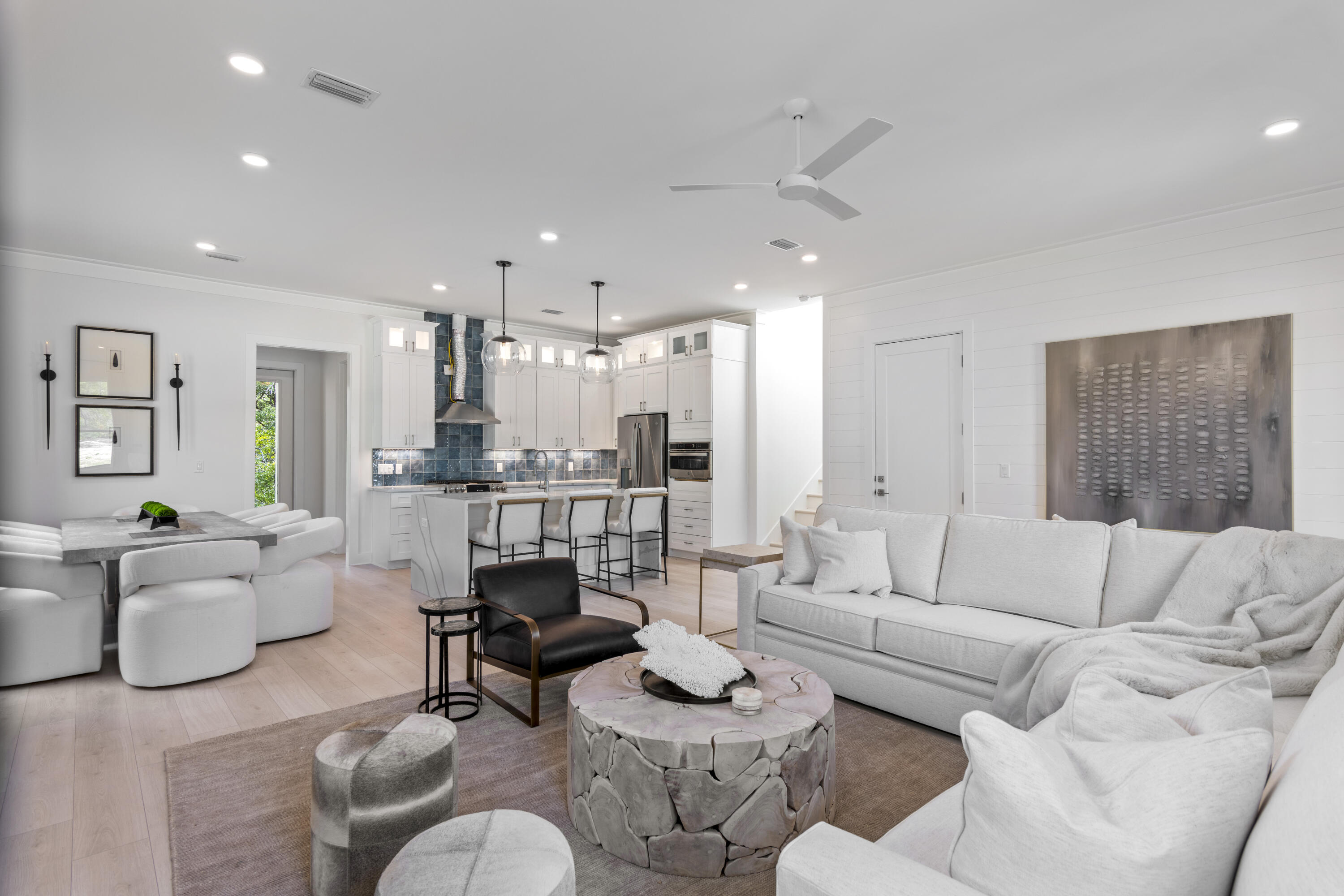 58 Sarah St Inlet Beach, Unit LOT 25 Inlet Beach, FL 32461 - Photo 3 of 31 a living room with furniture and kitchen view