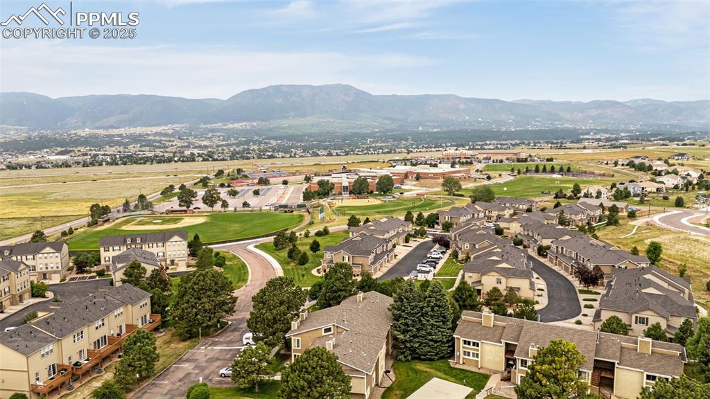 1160 Magic Lamp Way, Unit 4 Monument, CO 80132 - Photo 20 of 23 an aerial view of residential house with outdoor space