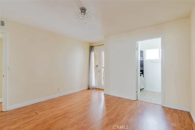wooden floor in an empty room