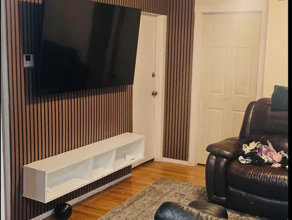 a living room with a couch