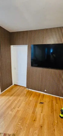 a view of wooden floor