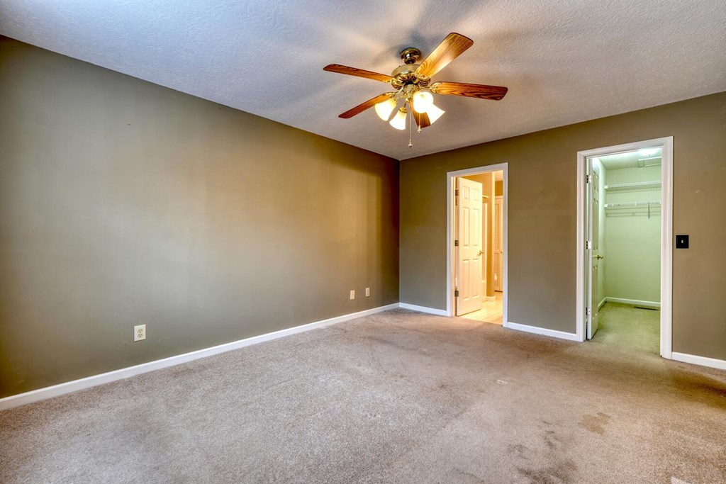 241 12 Point Road Blairsville, GA 30512 - Photo 15 of 34 a view of an empty room with a chandelier fan