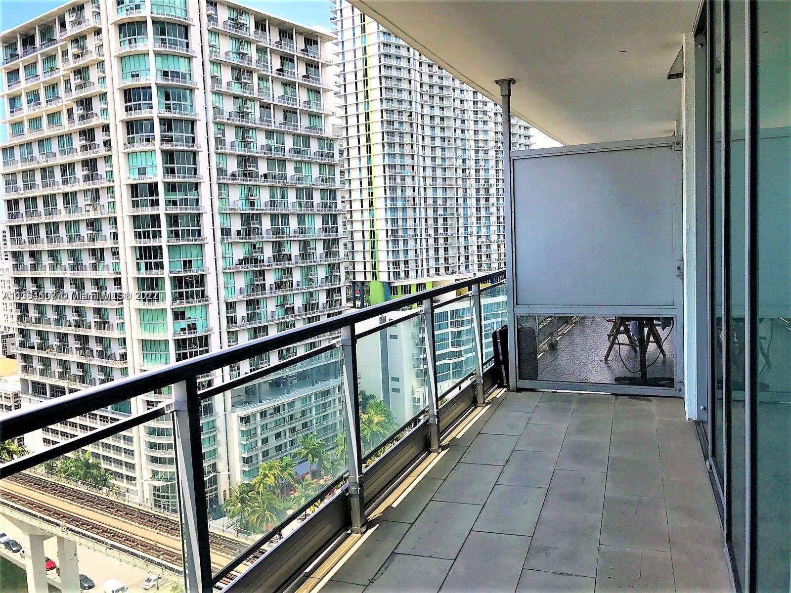 92 Southwest 3rd Street, Unit 2003 Miami, FL 33130 - Photo 4 of 30 a view of balcony with stairs