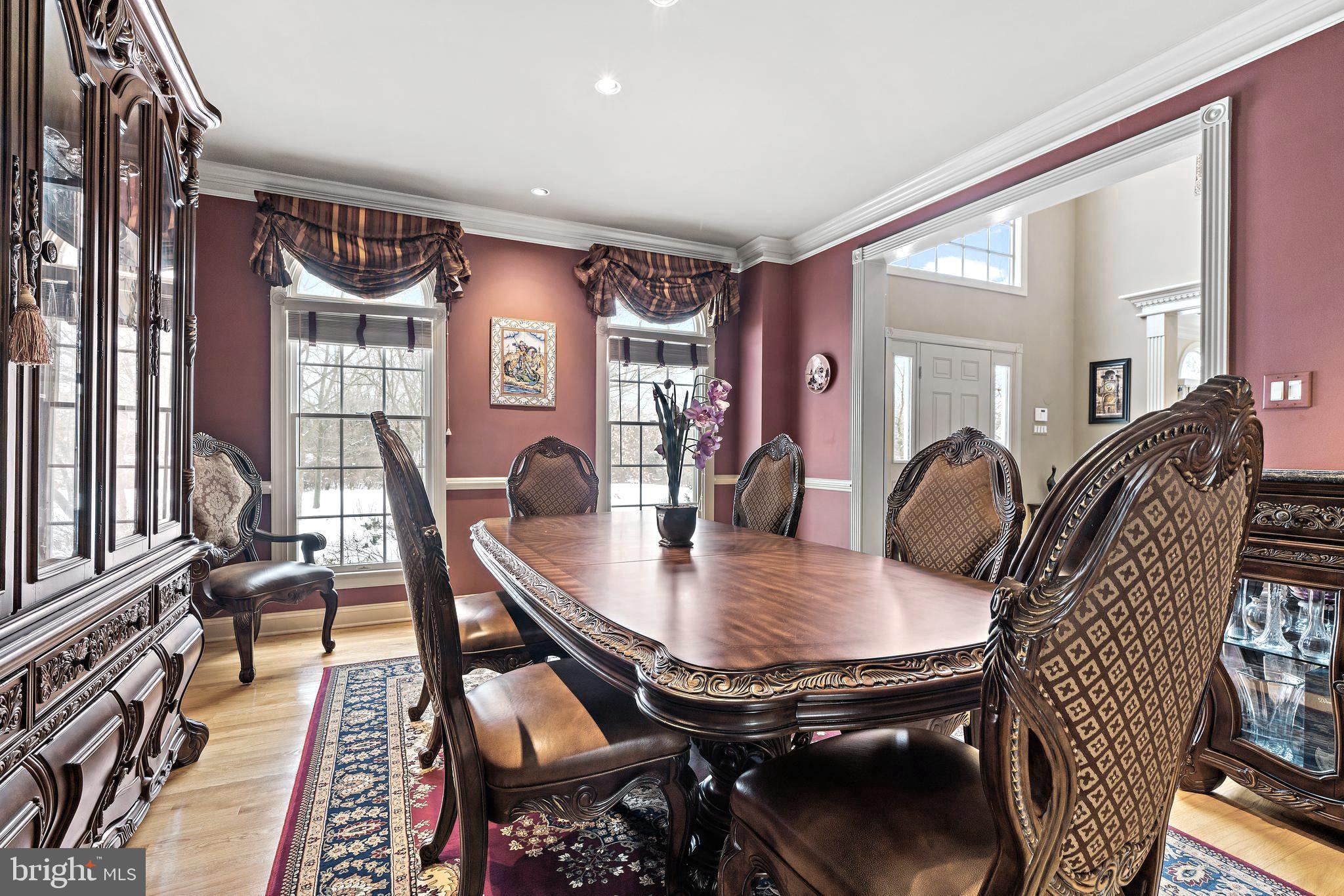 205 Christopher Drive Princeton, NJ 08540 - Photo 11 of 45 Formal Dining Room off foyer.