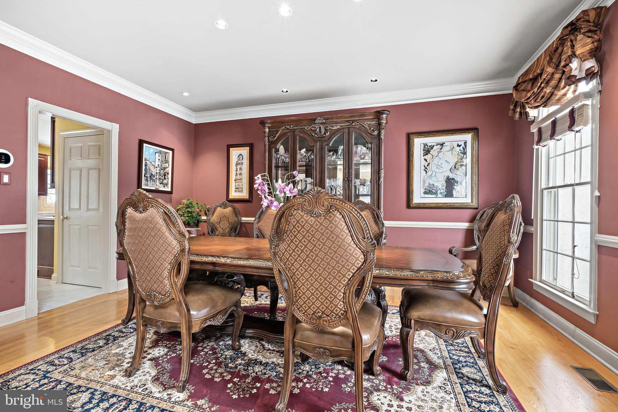 205 Christopher Drive Princeton, NJ 08540 - Photo 12 of 45 Formal Dining Room looking into kitchen.