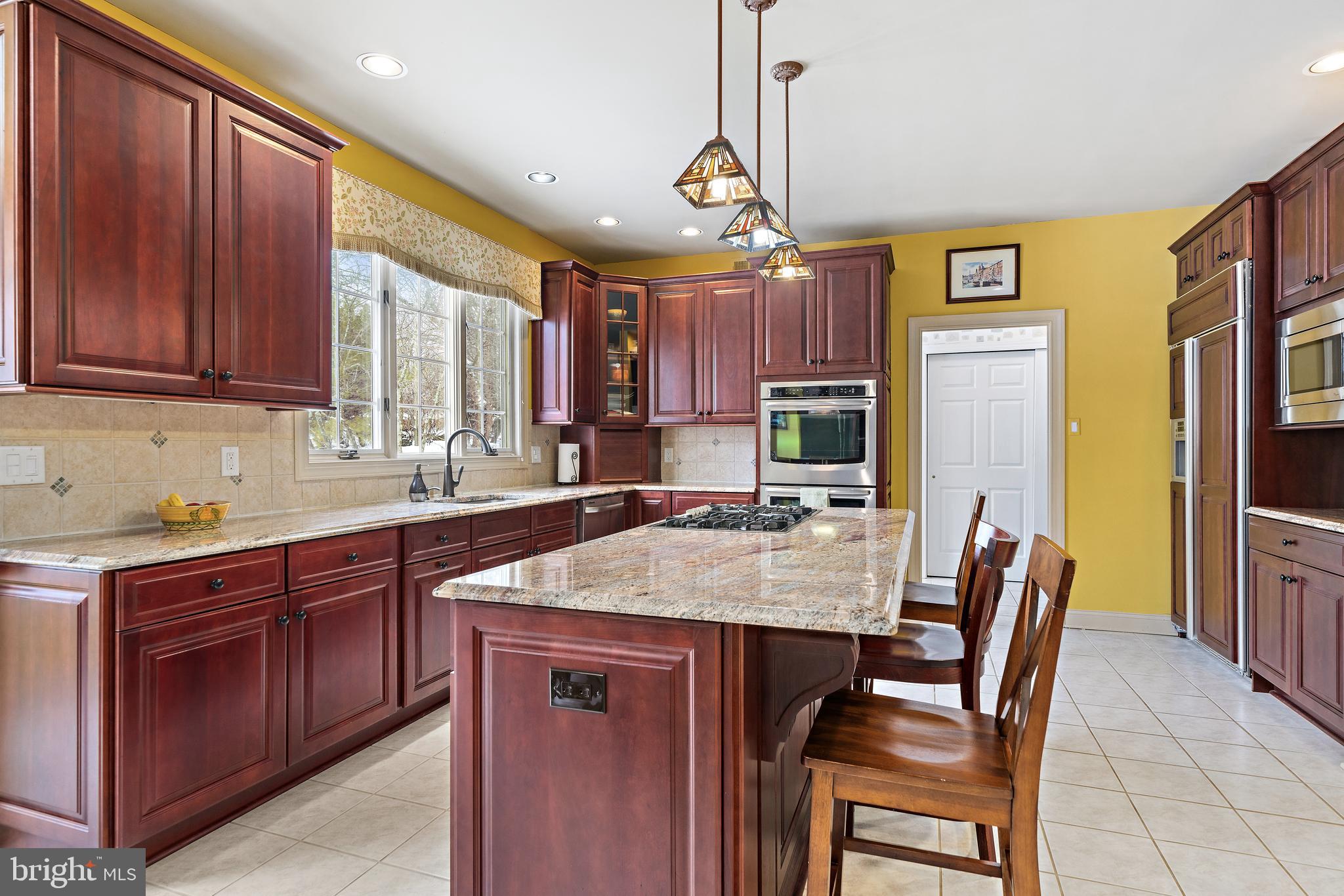 205 Christopher Drive Princeton, NJ 08540 - Photo 16 of 45 Granite counters and center island.