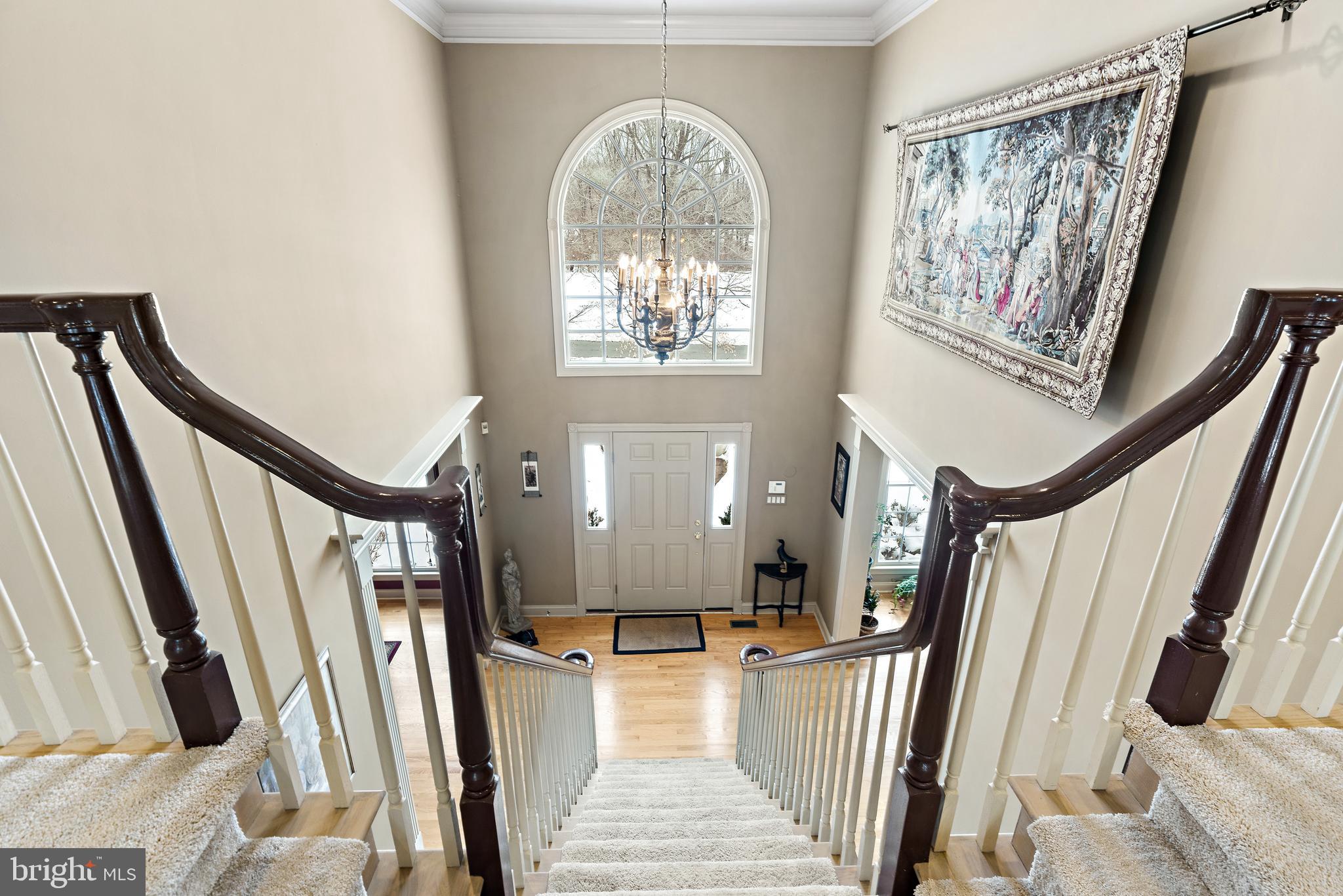 205 Christopher Drive Princeton, NJ 08540 - Photo 23 of 45 Cat-walk overlooking Entrance Foyer.