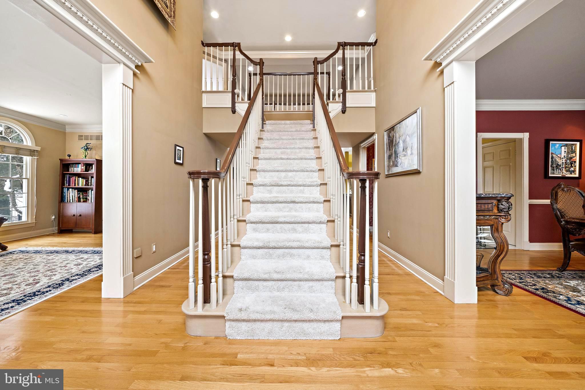 205 Christopher Drive Princeton, NJ 08540 - Photo 9 of 45 Two-story center hall entrance.