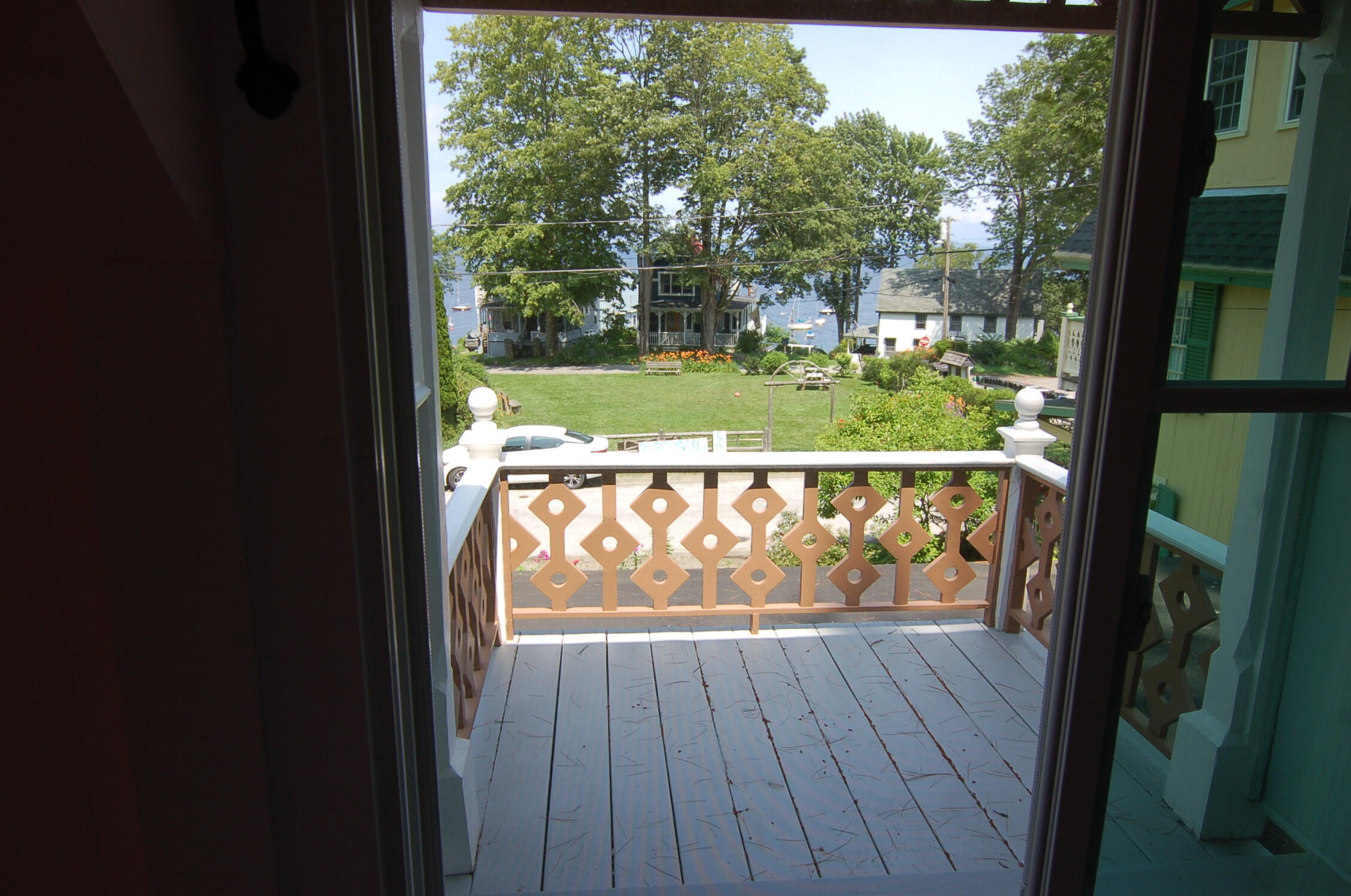 33 Broadway Northport, ME 04849 - Photo 21 of 27 Deck with incredible views off Master Be