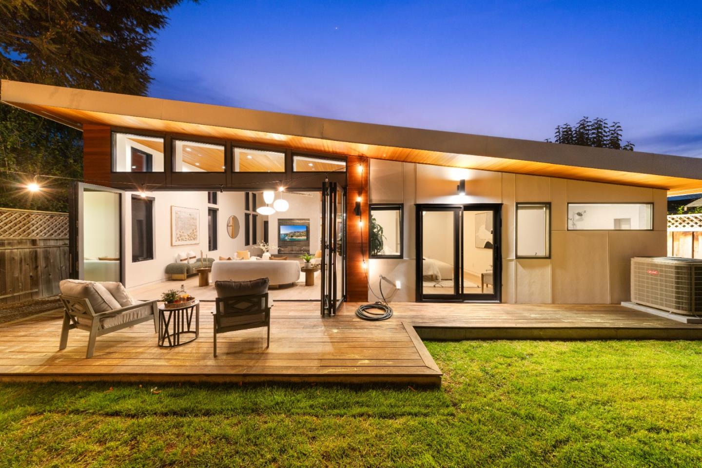 359 Stowell Avenue Sunnyvale, CA 94085 - Photo 46 of 53 a view of a house with swimming pool and sitting area