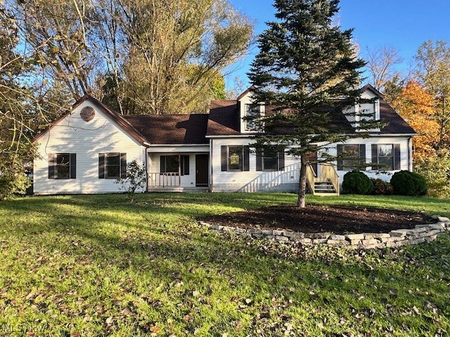 5841 Neff Road Valley City, OH 44280 - Photo 2 of 24 Cape cod-style house featuring a front lawn