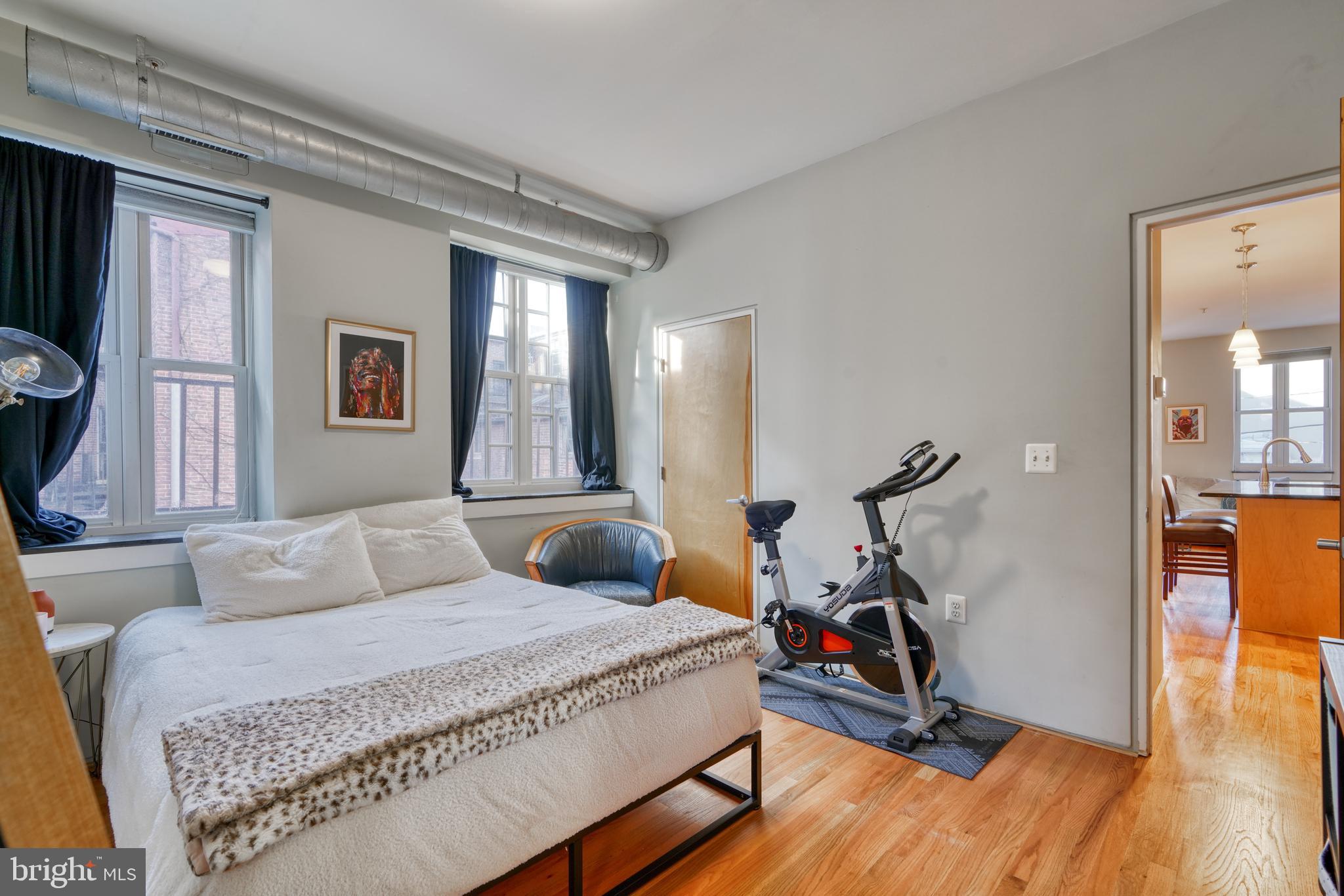 104 West Madison Street, Unit 7 Baltimore, MD 21201 - Photo 25 of 30 2 separate windows for light filled room