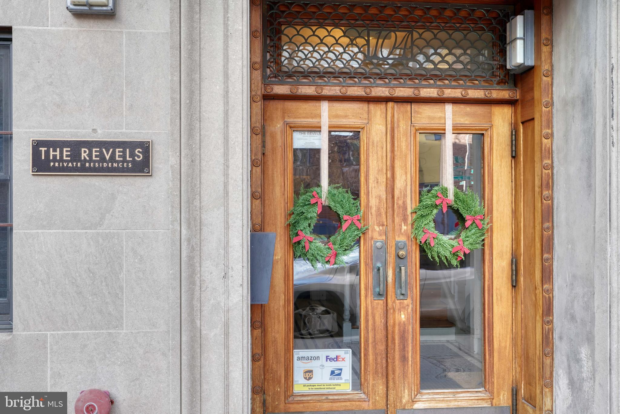 104 West Madison Street, Unit 7 Baltimore, MD 21201 - Photo 8 of 30 Welcoming beautiful wood front doors