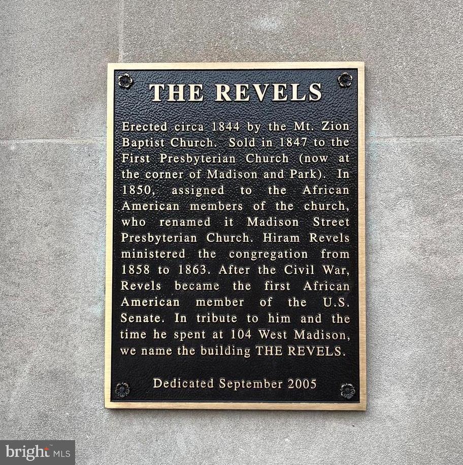 104 West Madison Street, Unit 7 Baltimore, MD 21201 - Photo 9 of 30 Info on The Revels history