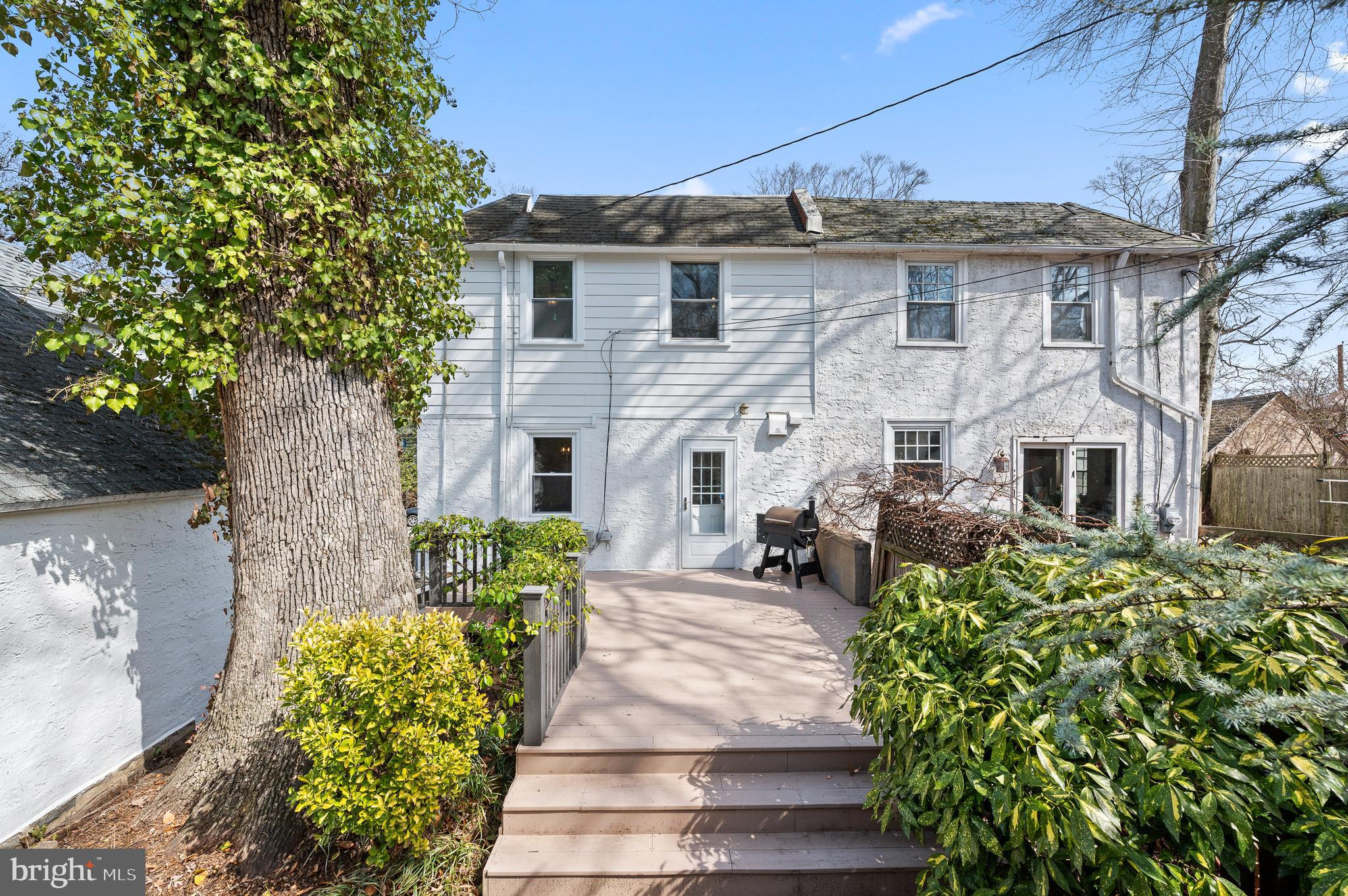 502 Beechwood Lane Narberth, PA 19072 - Photo 27 of 39 a front view of a house with garden