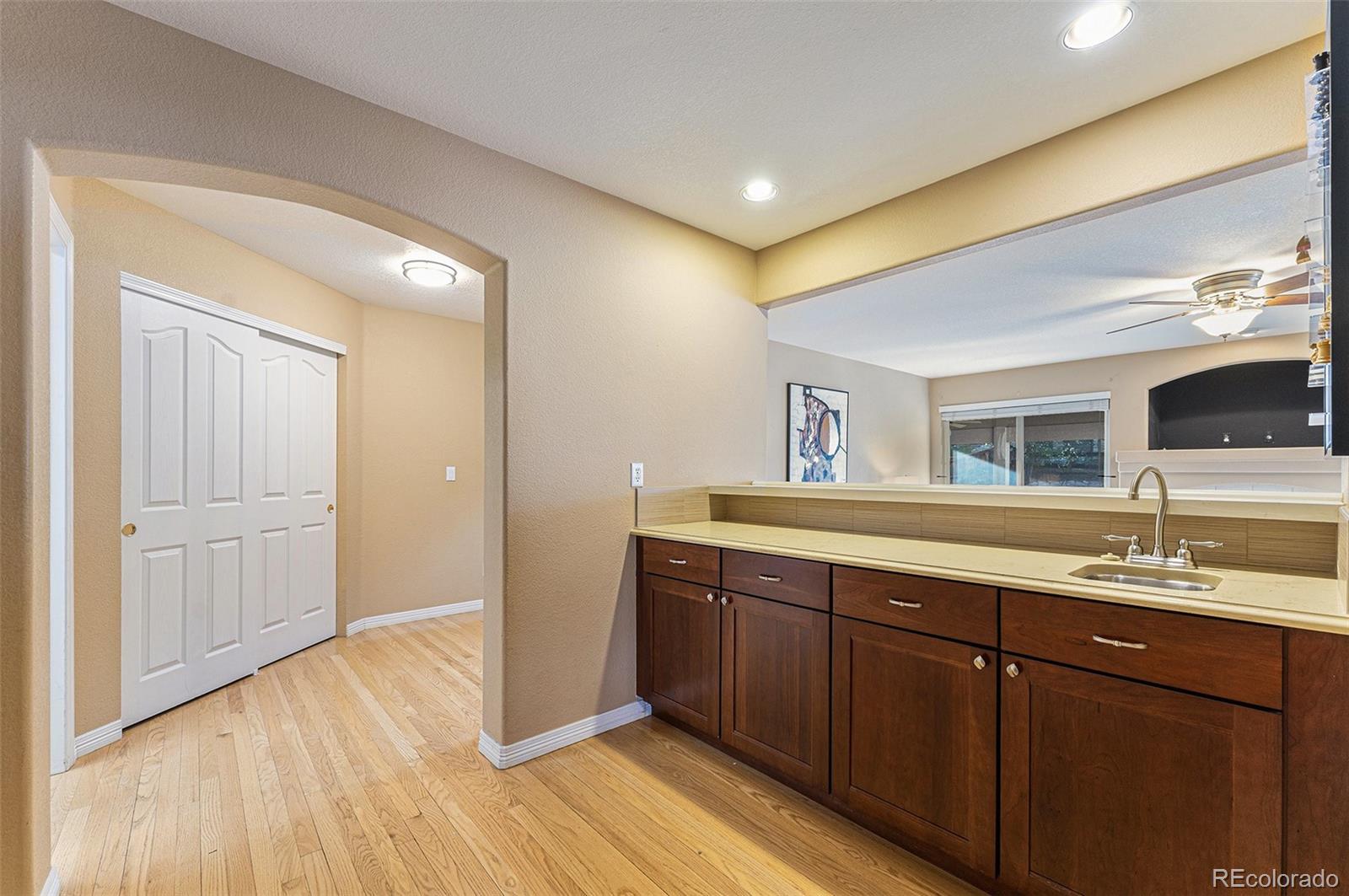 3042 Wyecliff Way Highlands Ranch, CO 80126 - Photo 15 of 40 a bathroom with a sink and a mirror