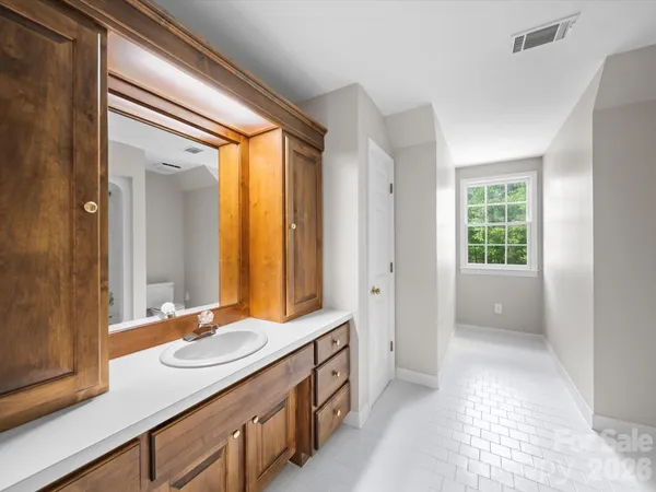 a room with furniture and a window