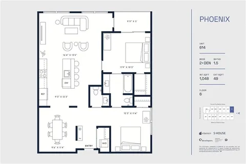 $749,000 | 567 Ponce De Leon Avenue Northeast, Unit 614, Atlanta, GA 30308