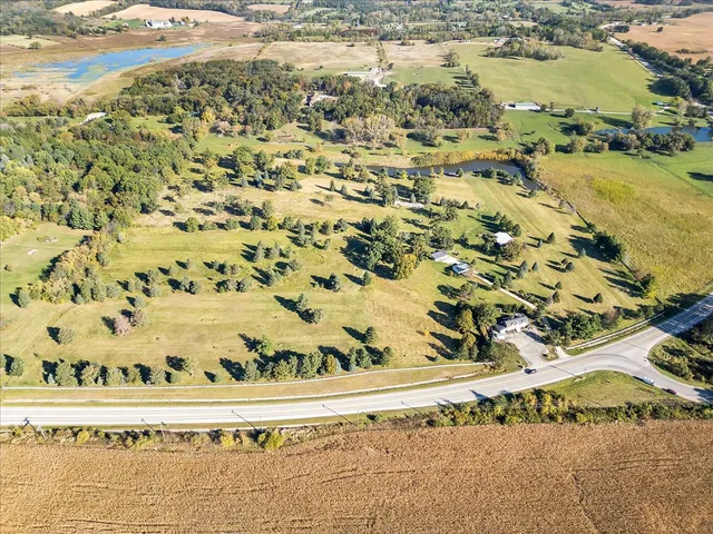 a view of an ocean and beach