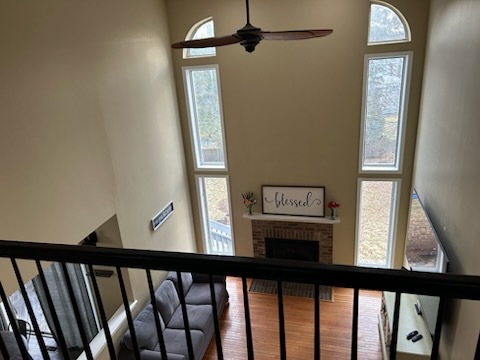 29 Ivanhoe Lane Cary, IL 60013 - Photo 22 of 36 a view of a balcony with a bench