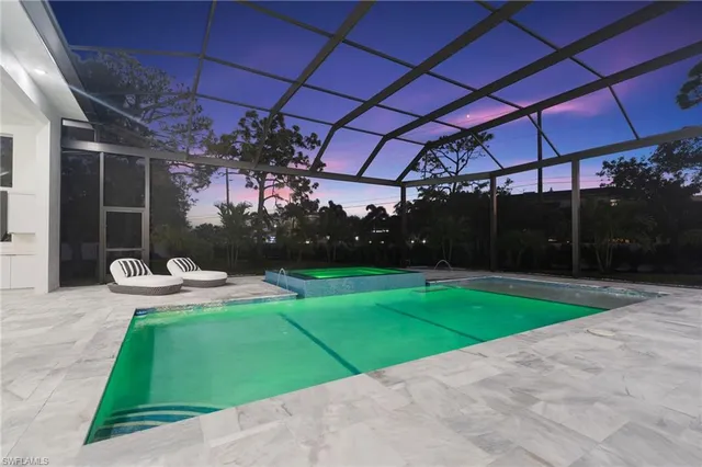 a house view with a backyard space