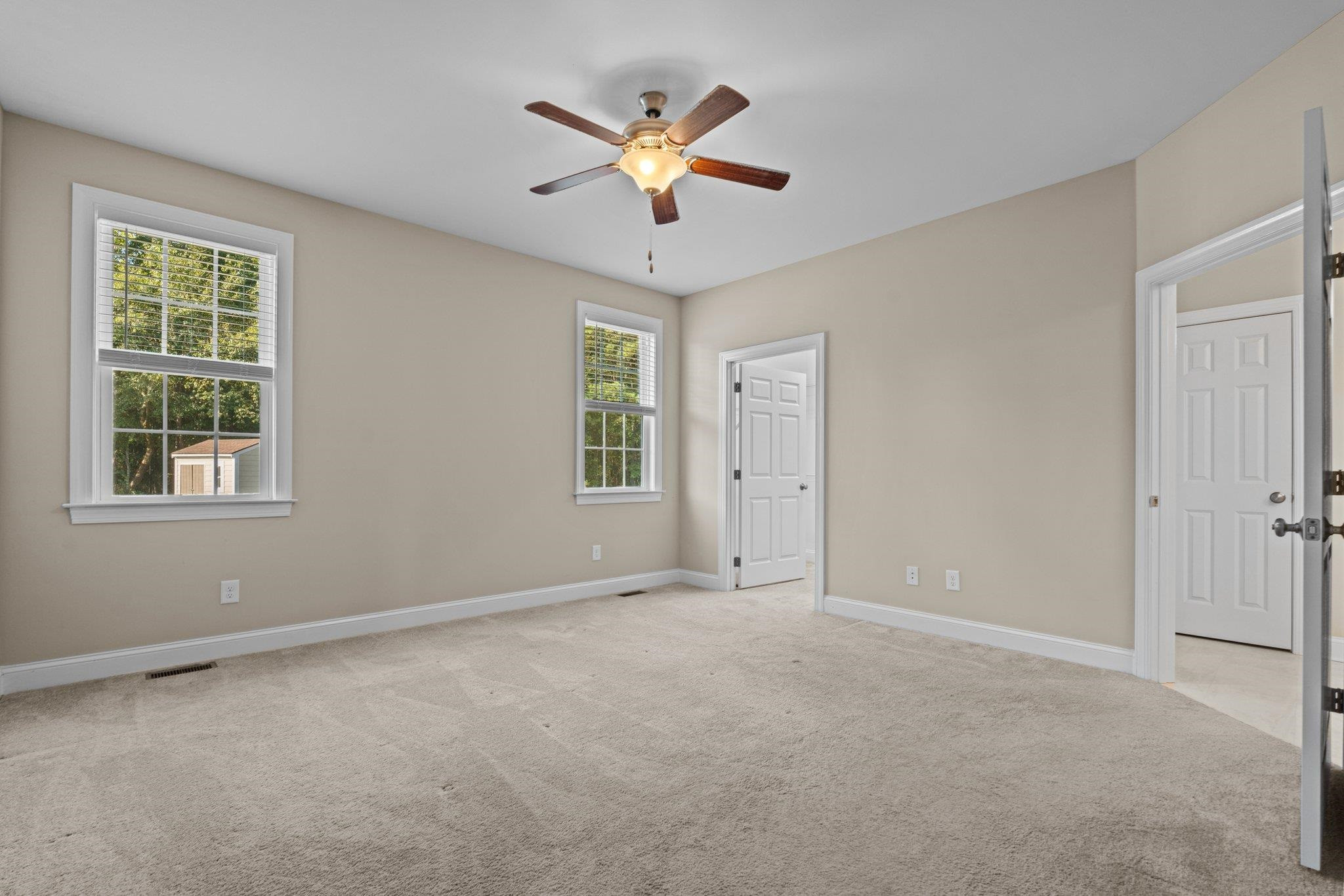 991 Sheriff Johnson Road Lillington, NC 27546 - Photo 32 of 52 a view of an empty room with a window