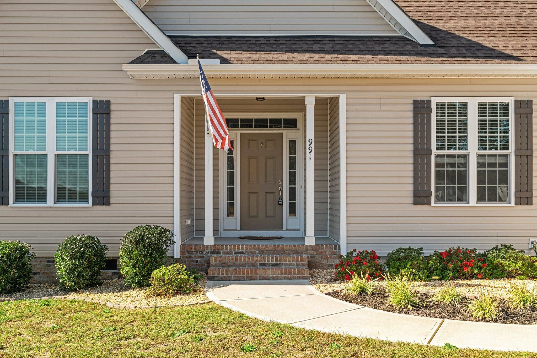 991 Sheriff Johnson Road Lillington, NC 27546 - Photo 7 of 52 a front view of a house