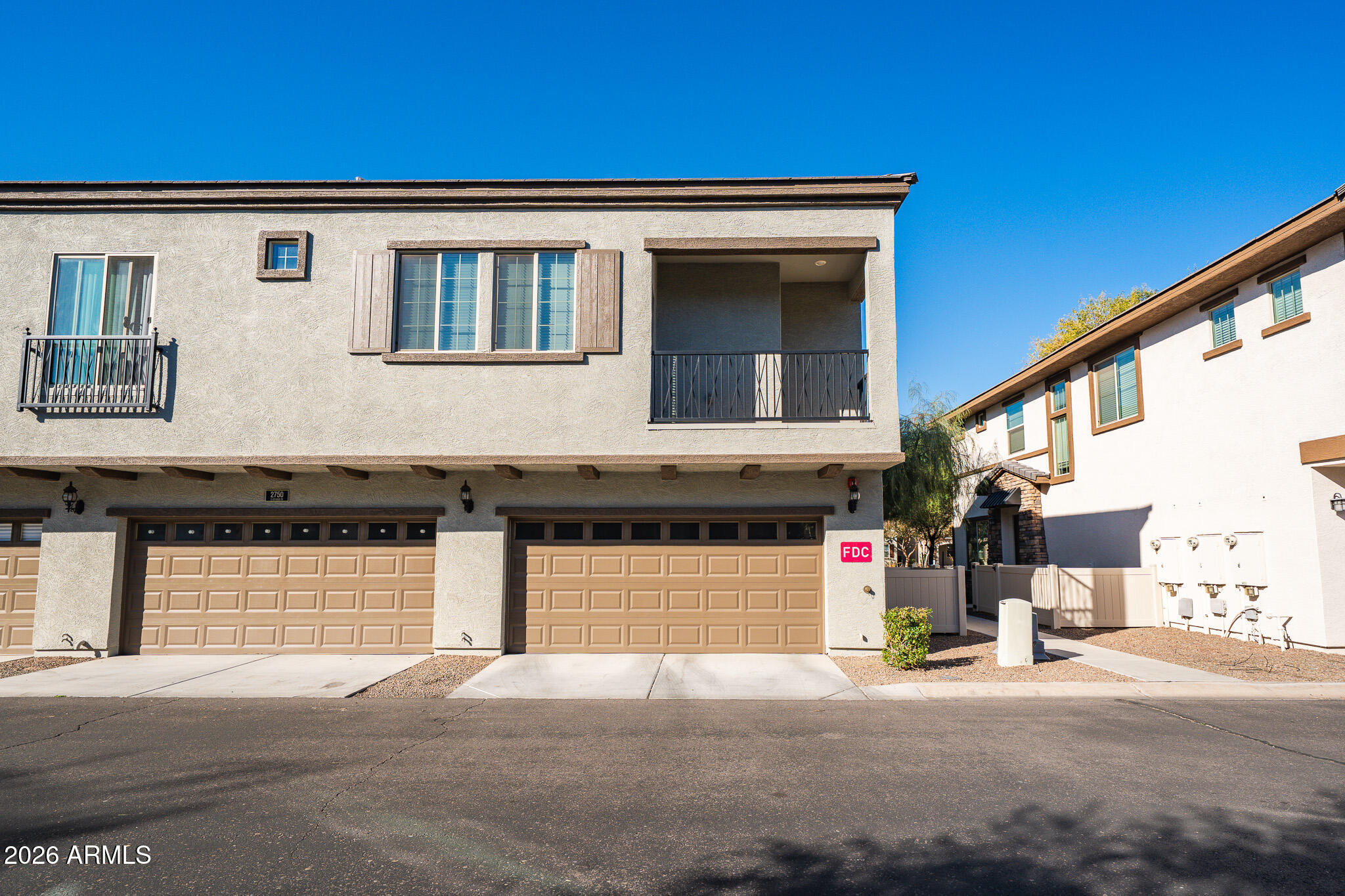 2750 South Voyager Drive, Unit 101 Gilbert, AZ 85295 - Photo 30 of 36 Garage Exterior