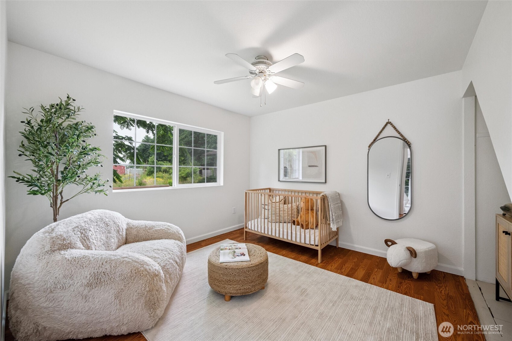 1264 Birch Bay Lynden Road Lynden, WA 98264 - Photo 14 of 38 a living room with furniture and a mirror