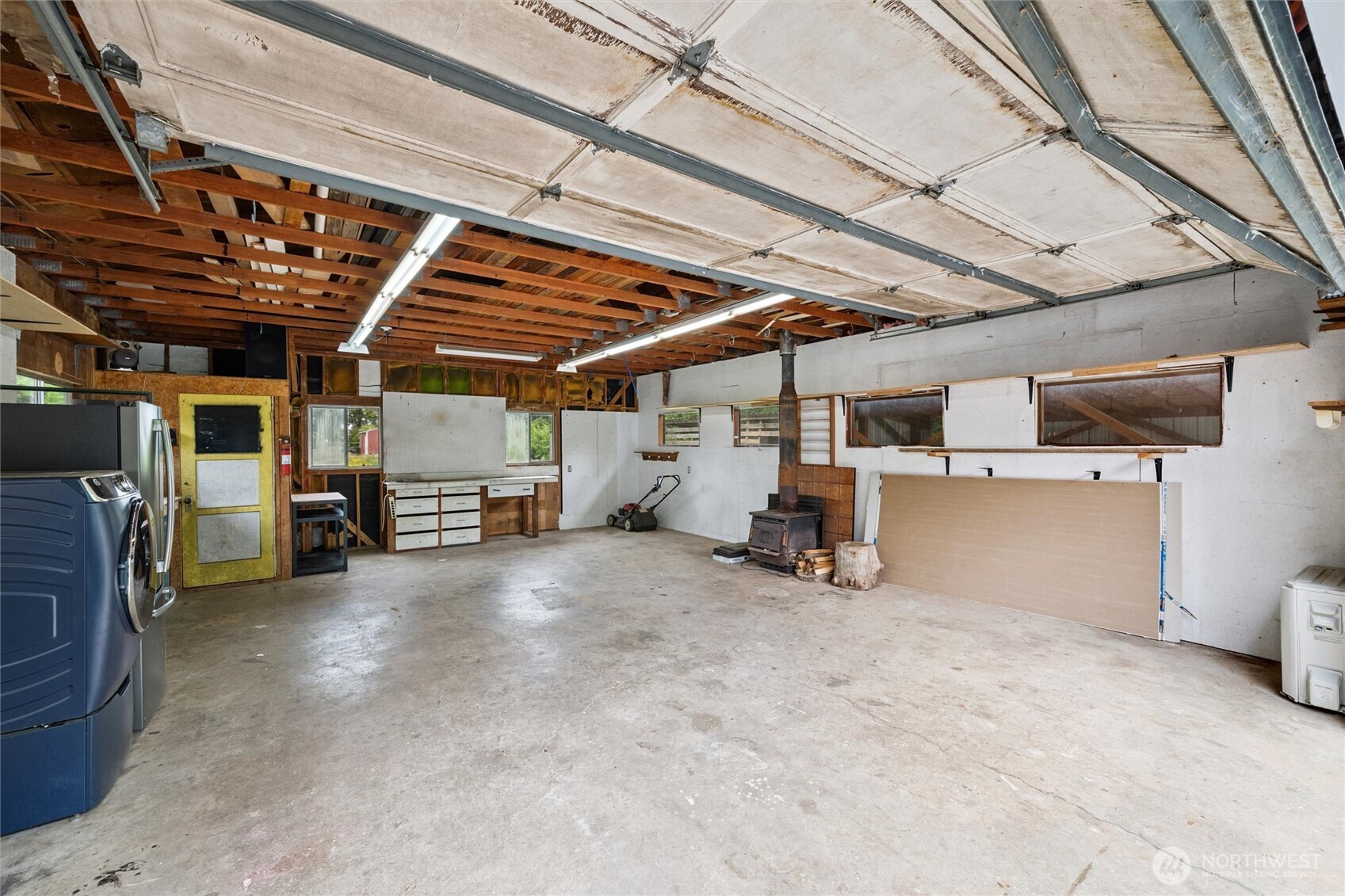 1264 Birch Bay Lynden Road Lynden, WA 98264 - Photo 24 of 38 a view of a garage with furniture