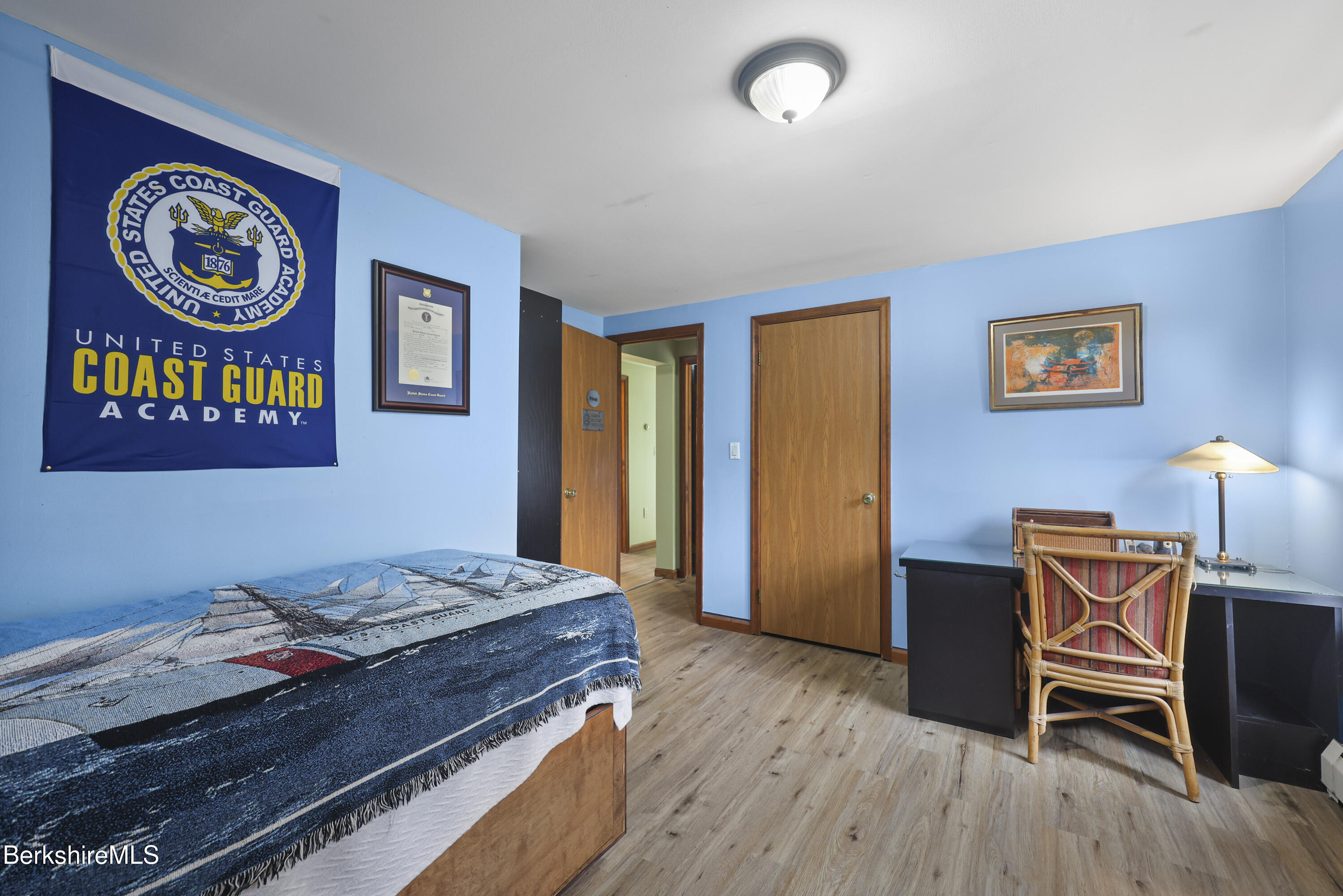 8 Samson Avenue Pittsfield, MA 01201 - Photo 16 of 55 a bed room with a bed and a desk