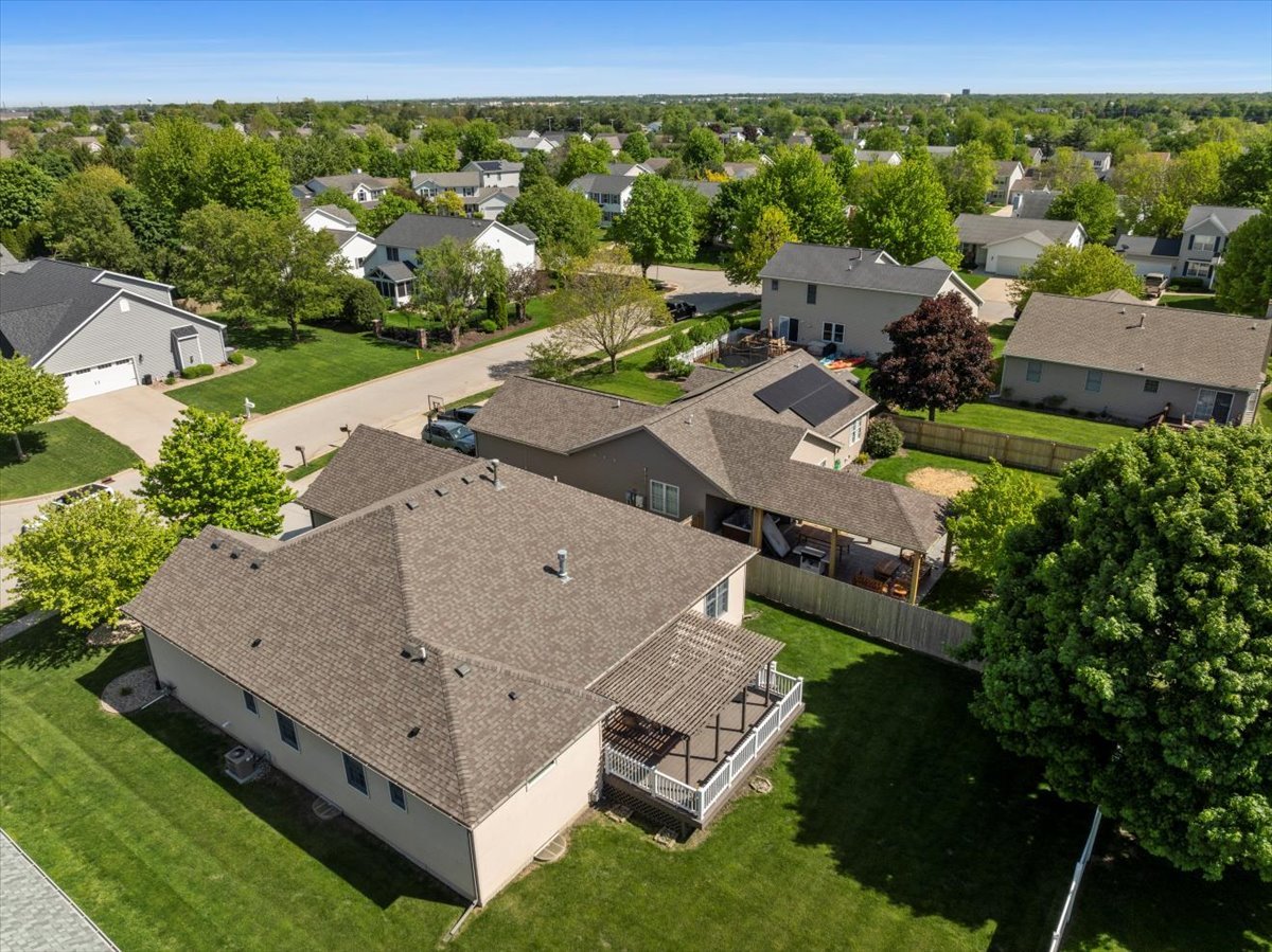 1721 Partridge Point Normal, IL 61761 - Photo 4 of 37 an aerial view of a house with yard swimming pool and outdoor seating