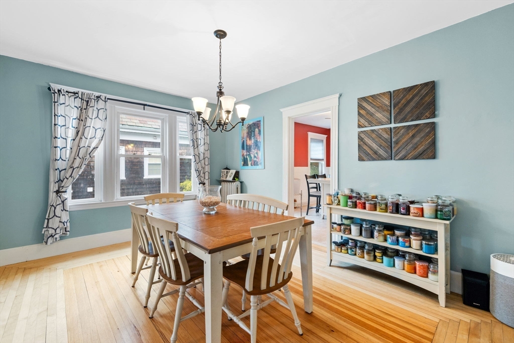 59 Leach Street, Unit 2 Salem, MA 01970 - Photo 6 of 38 a view of a dining room with furniture window and wooden floor