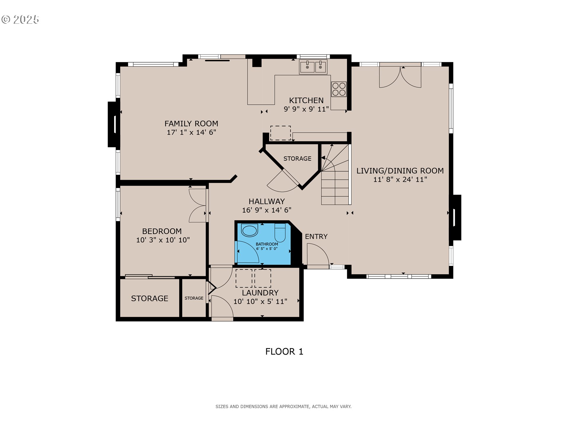 11450 Southwest Pintail Loop Beaverton, OR 97007 - Photo 33 of 35 a picture of a wall with a sign on it