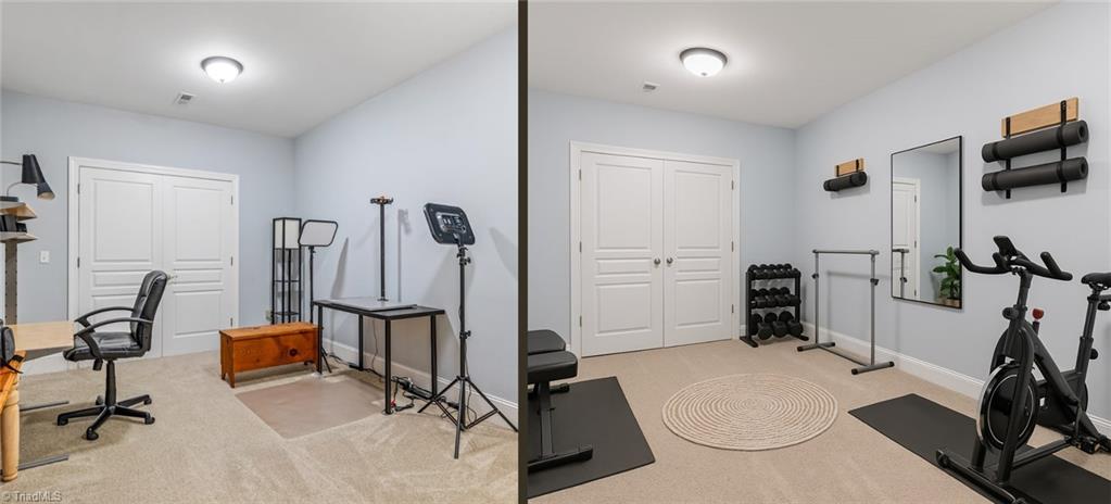 3863 Waterview Road High Point, NC 27265 - Photo 42 of 50 Basement Extra Room vs Virtually Staged Inspiration