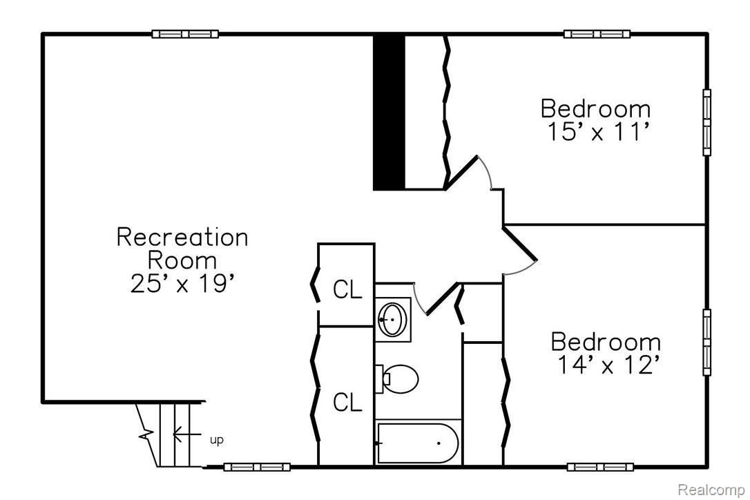 25290 Power Road Farmington, MI 48336 - Photo 28 of 30 lower1_floorhc.jpg