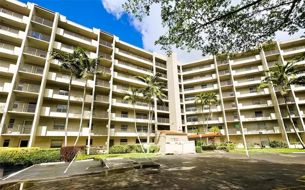 a front view of a building