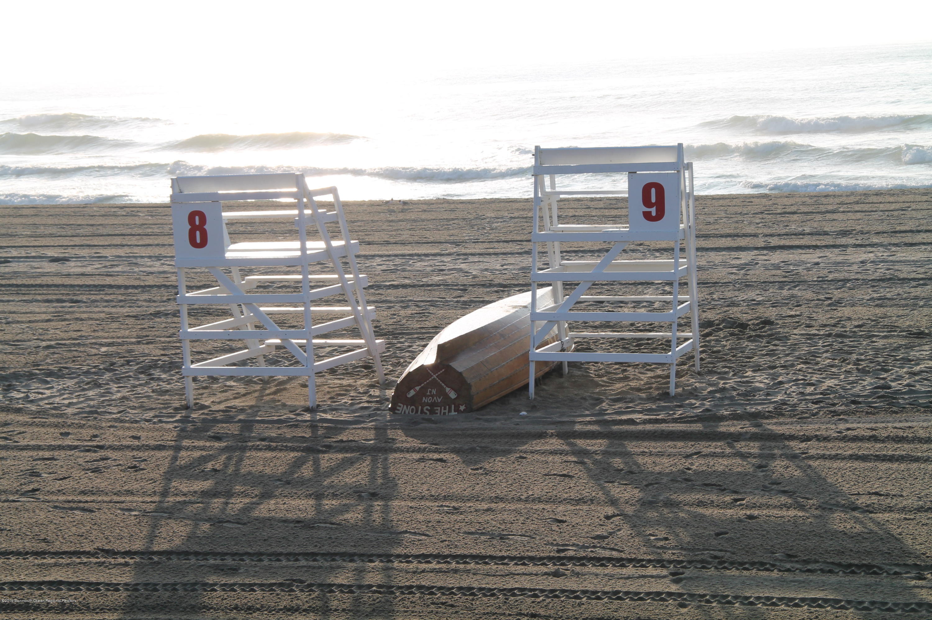 216 Main Street, Unit UP Avon-by-the-Sea, NJ 07717 - Photo 19 of 20 a view of ocean view with beach