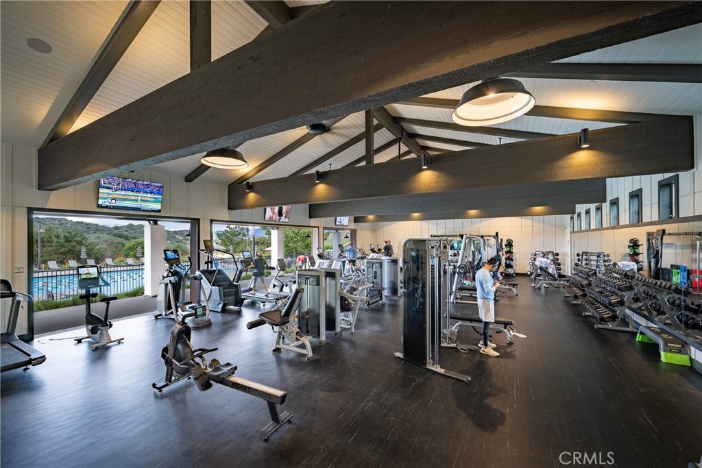 6 Pony Court Rancho Mission Viejo, CA 92694 - Photo 30 of 35 a view of a room with gym equipment