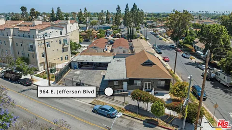 an aerial view of a