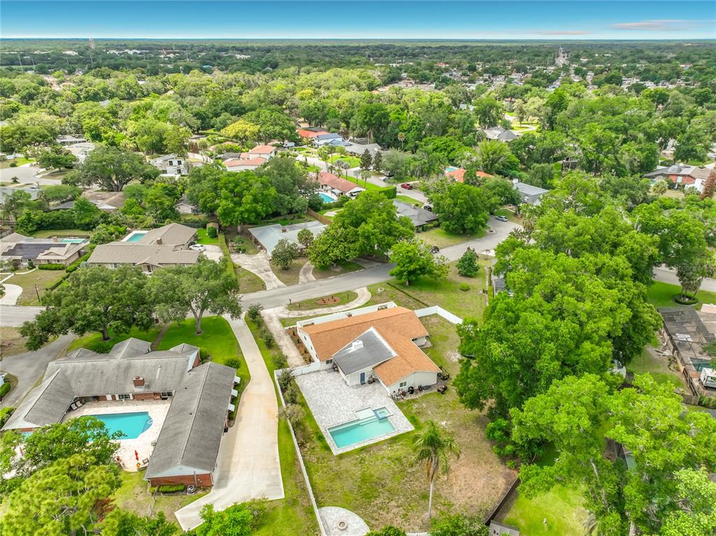 153 Variety Tree Circle Altamonte Springs, FL 32714 - Photo 44 of 44 an aerial view of residential houses with outdoor space and swimming pool