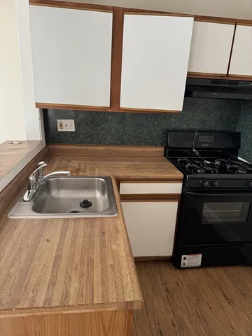 a close view of utility room