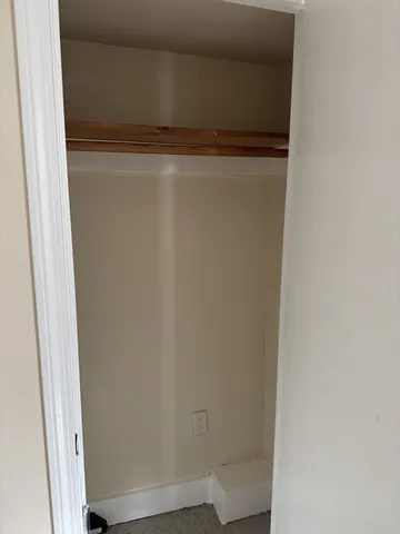 a close view of closet